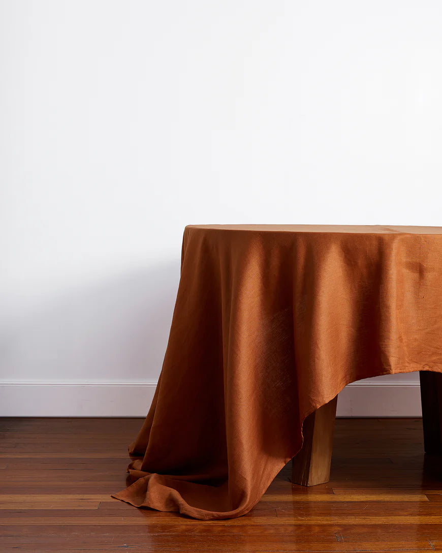 Rust Tablecloth