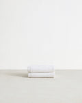 Crisp White Face Washers (Set of Two)