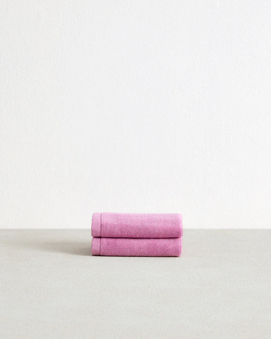 Bubblegum Face Washers (Set of Two)